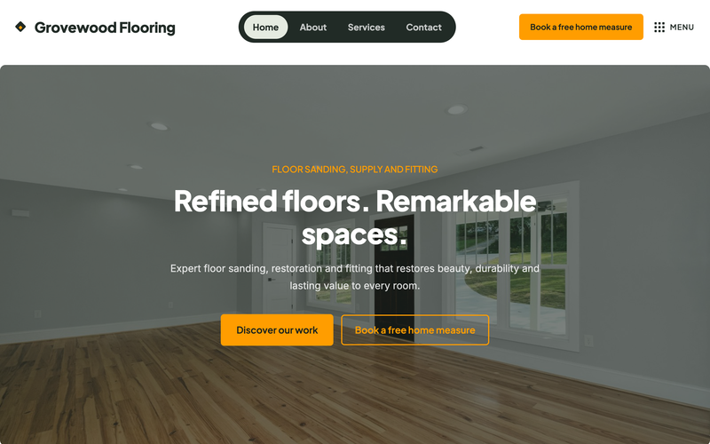 Flooring Studio template preview